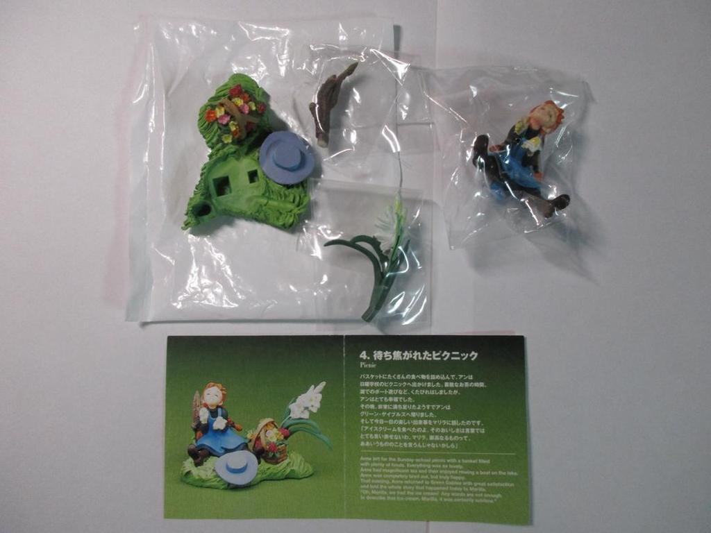 [USED] Kaiyodo World Masterpiece Theater Anne of Green Gables Hokuriku Confectionery All 6 Types *Inner Bag*