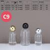 Bayonet Spot Glass Perfume Bottle: Portable 30ml, 50ml, 100ml Dispenser & Sample Bottle