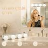 Silver Mirror Lights 4 Bulbs Vanity Lights Makeup Vanity Lights  Living Room Bathroom Dressing Room