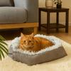 Puppy Cushion Thickened Warm Cat Bed Foldable Comfortable Cat Nest Mat Soft Cat Mattress Pet Shop