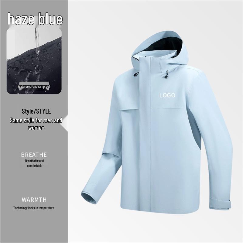 NIO Premium Fleece-Lined Shell Jacket with Custom Logo - Warm Workwear Outerwear for 4S Shop, Autumn.