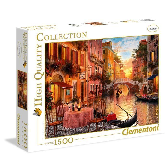 Puzzle 1500 pièces - CLEMENTONI - Venezia - Images captivantes et matériaux recyclés