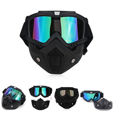 Bouclier de sécurité Protection des yeux Filtre buccal Lunettes de protection Masque à gaz Respirateur chimique