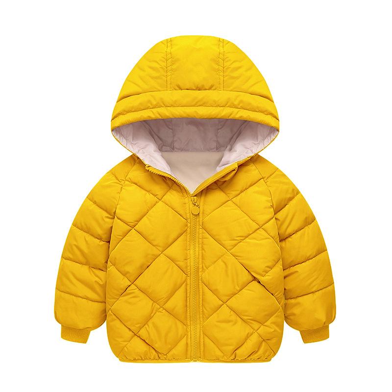 2023 Children's Cotton-padded Autumn and Winter Boys and Girls Casual Fleece Coats