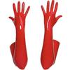 Fashion Night Club Party Pole Dancing Faux Leather Long Gloves Women Gothic Punk Full Finger Latex Gloves Cosplay Costumes - DSW