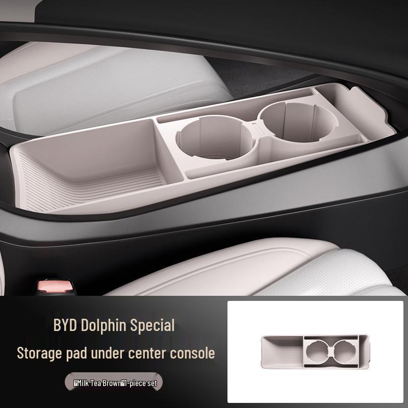 BYD Seagull Center Console Silicone Storage Organizer Box for Glasses and Accessories