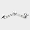 Sturdy Zinc Alloy Soft Close Hinges Accessory for Toy Box Chest Adjustable Lid Stay Tension Safe Smooth Closures 2PCS