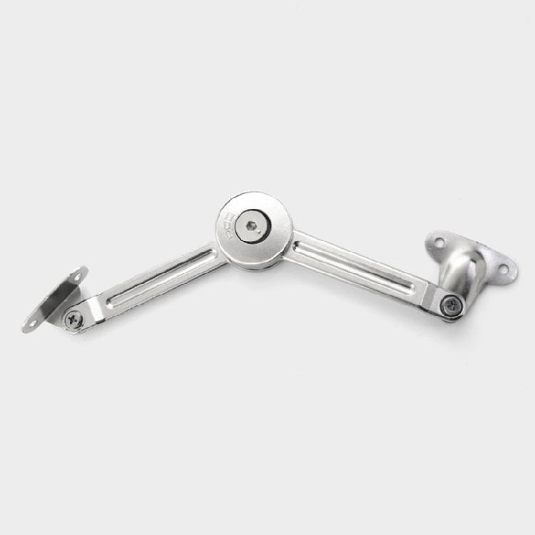 Sturdy Zinc Alloy Soft Close Hinges Accessory for Toy Box Chest Adjustable Lid Stay Tension Safe Smooth Closures 2PCS