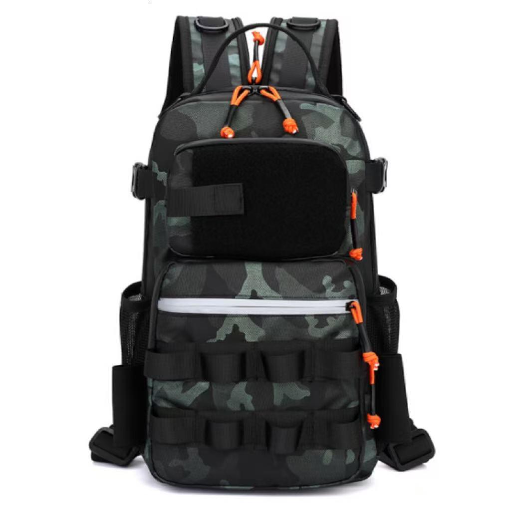 A1R Fishing Gear Backpack: Waterproof, Multifunctional, Large-Capacity Crossbody and Chest Bag.