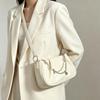Cloud Underarm Bag Pleated Soft Leather Shoulder Bag Summer Small Fresh Women's Messenger Chain Woven Handbag Versatile