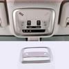 For Buick Regal 2018-2020 Silver Steel Roof Front Reading Light Cover Trim 2PCS