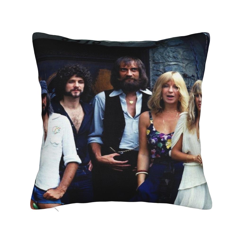 New Style Bedroom Fleetwood Mac rock metal band  Decoration Pillowcases Merch  Pillow Cover Square Multi-Size