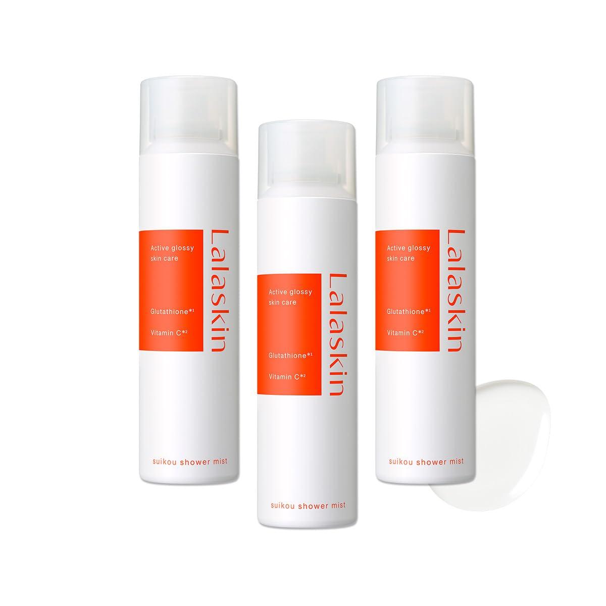 

[For radiant, glowing skin] Lalaskin Water Glow Shower Mist 120g x 3-piece set, Herbal Bouquet scent, Mist Toner, Spray, Brightening, Moisturizing,