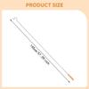 Clothing Hook Pole Closet Reacher Iron Reach Garment Clothes Hanger Reaching Rod for Home