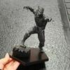 18cm Anime Avengers Black Panther GK: Black Panther Double Headed Carving 1/10 Box Set Action Figure Handmade Desk Ornament Gift