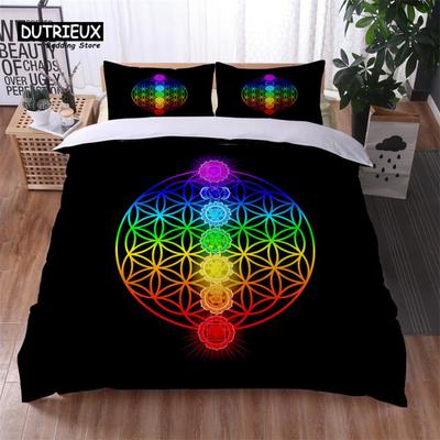 Boho Geometrisches Muster Bettwäsche Set Libellen Chic Mandala Floral Bettbezug Mit Kissenbezügen Für Kinder Erwachsene Schlafzimmer Dekor