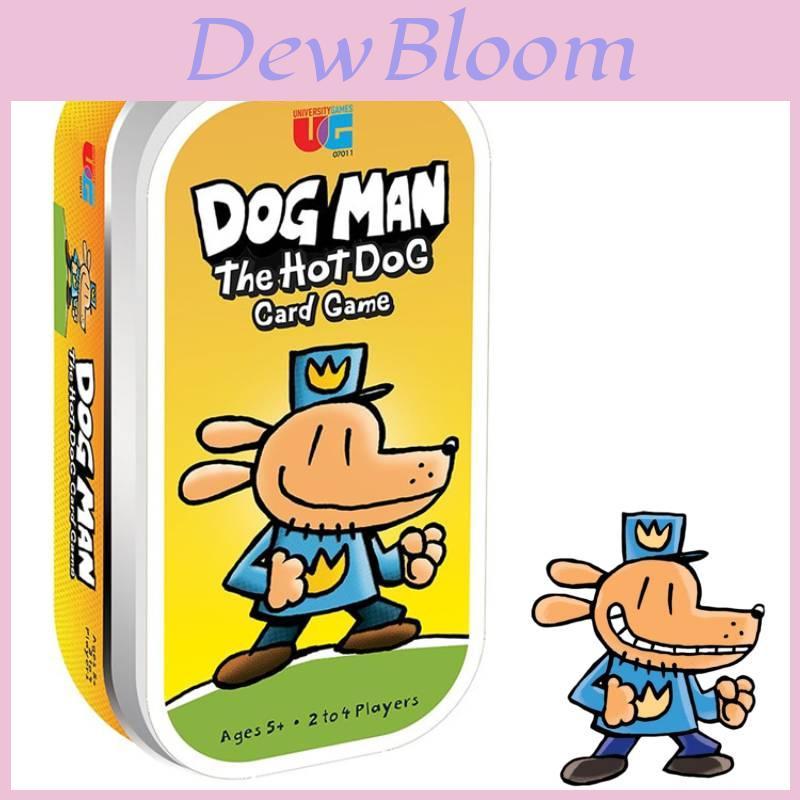 Dog Man Detektyw Pies Zabawna Gra Imprezowa Talia Kart Do Interaktywnej Rodzinnej Rozrywki