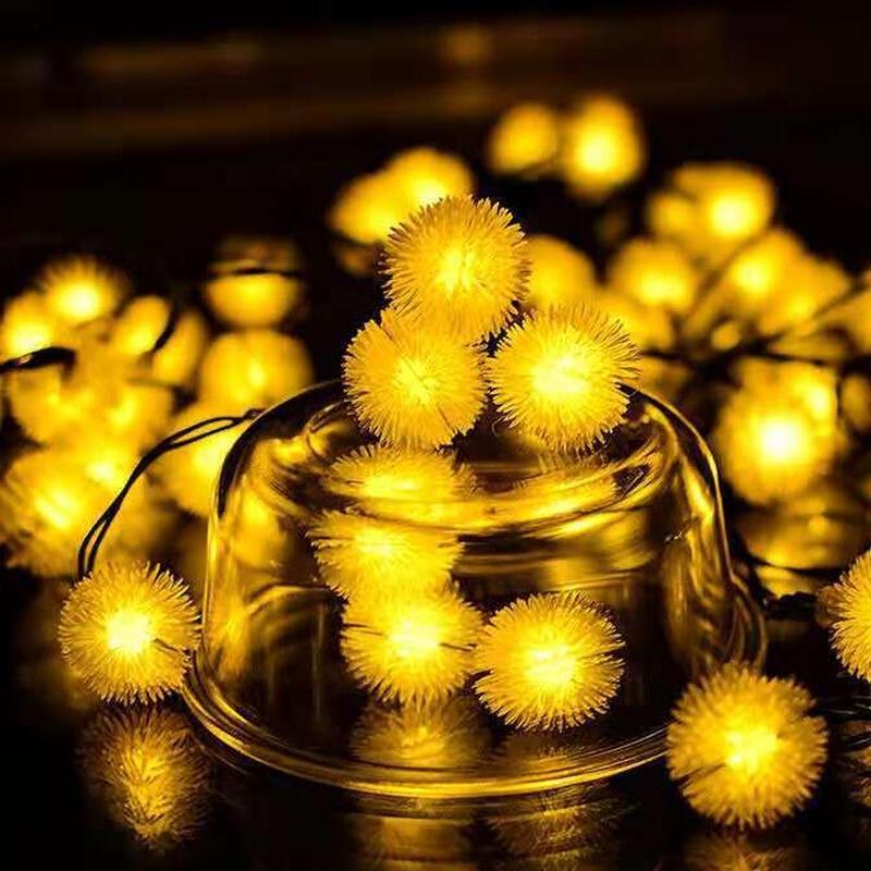 Solar Dandelion String Lights