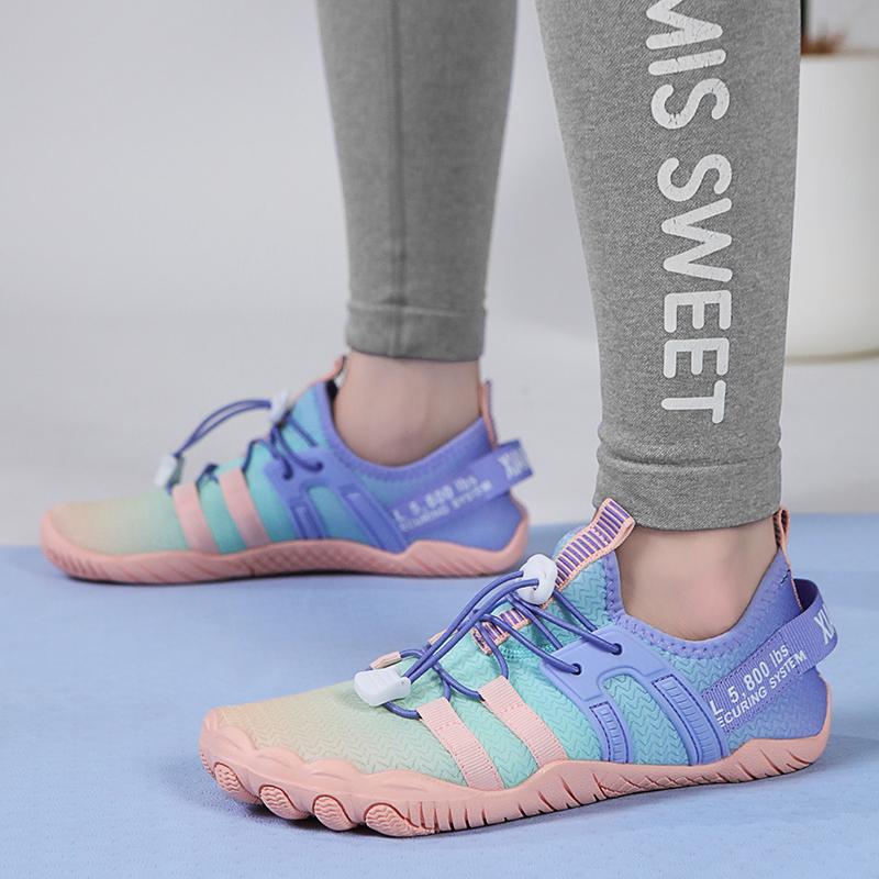 Hallen-Fitnessschuhe Stoßdämpfung Laufschuhe Leise ******** Seilschuhe Sport-Yogamatten-Schuhe Ganzkörper-Trainingsschuhe