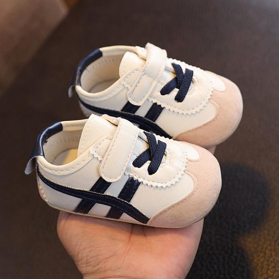 

Детская обувь для ходьбы, нескользящая обувь на мягкой подошве для мальчиков и девочек на весну 12 темно-синий