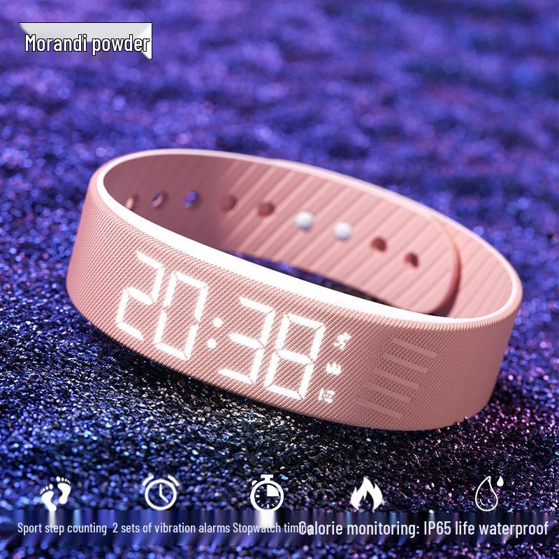 Smartwatch Sport for Girls: Pedometer, Vibration Alarm, Waterproof Multifunctional Bracelet