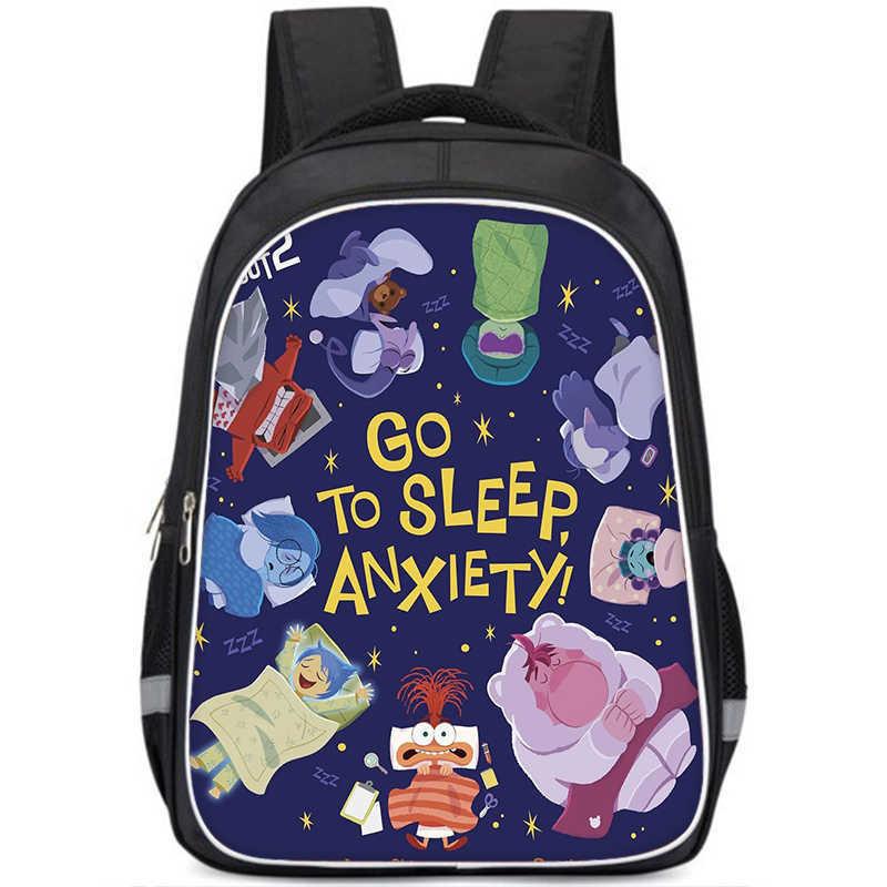 

Spacious Inside Out 2 Backpack For Students With Dual-layer Oxford Fabric 21,Small
