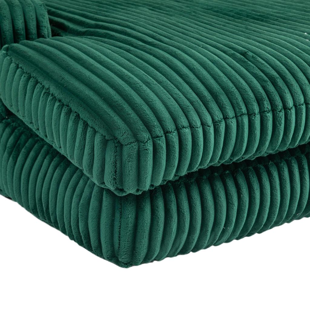 Modern Rope Sleeper Sofa Cloud Sofa, 3 Soft Pillows, Comfortable Single-seat Floor Sofa
