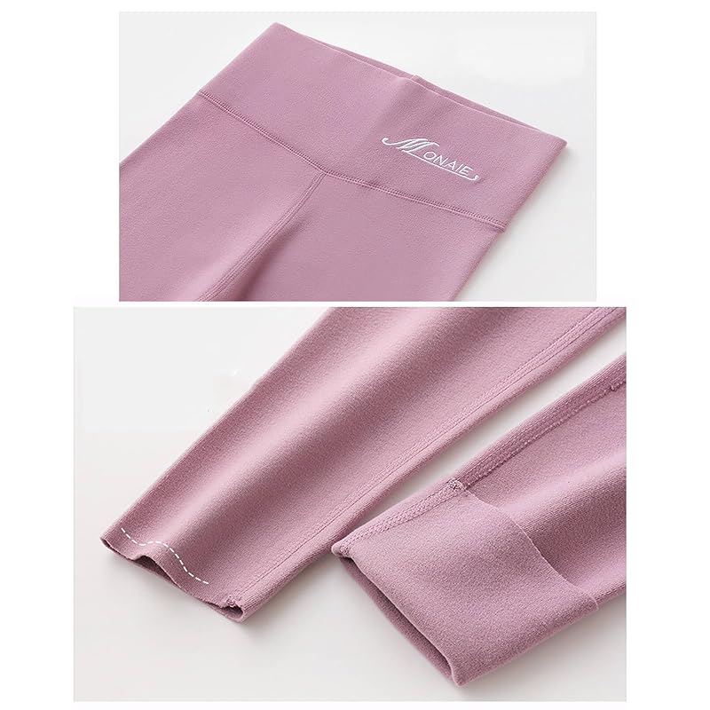 [Haru fourfivesix] Was it warm? pants ladies high waist leggings bottom of pants thermal inner Thin for winter Heat retention long spats extend warm