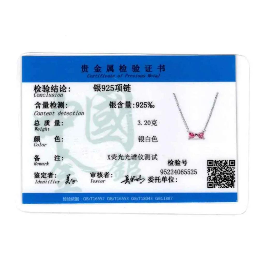 925 Silver Diamond Pendant Necklace Shiny Key Gem Heart Shaped Pearl Cross Lucky Chain for Women Fine Jewelry Gifts