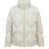 ONLY Women's 90% White Duck Down Loose Stand Collar Puffer Jacket