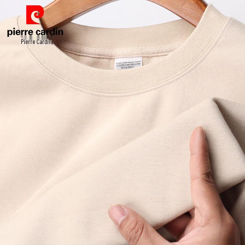 Pierre Cardin Men's Solid Crew Neck Sweatshirt