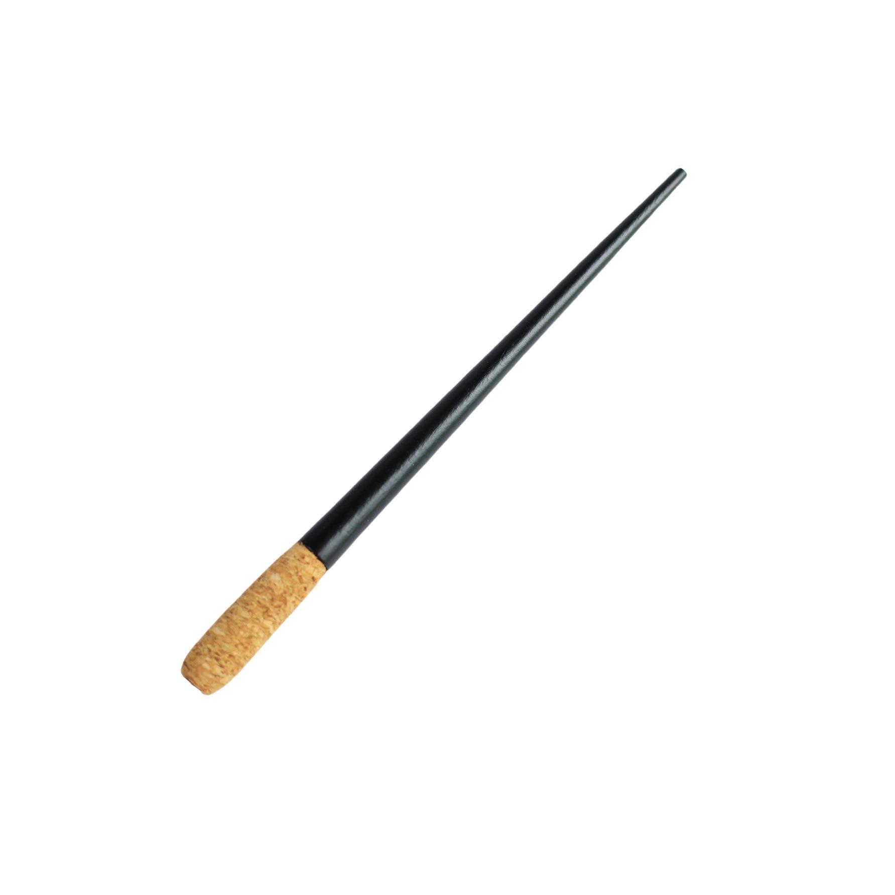 

Solid Wood Ebony Cork Calligraphy Pen Holder for Flourishing and Gothic Scripts