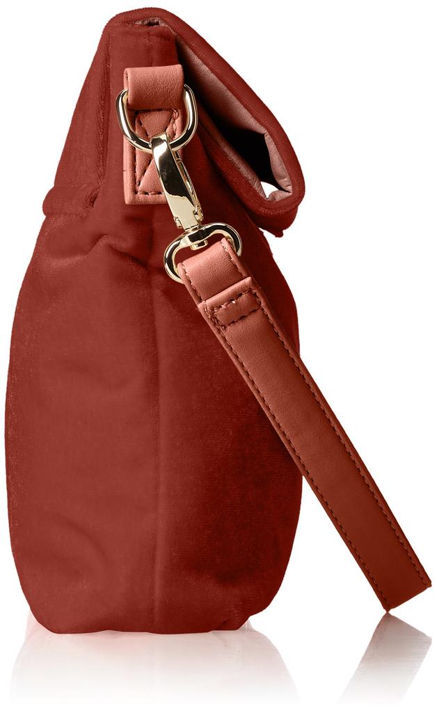 [Bij Collectie] Velours Rol 2-Weg Tas 101357 43OR Oranje