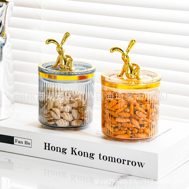 Plastic sealed cans, grains, kitchen storage, food grade transparent cans, boxes, snacks, dry goods, tea storage cans