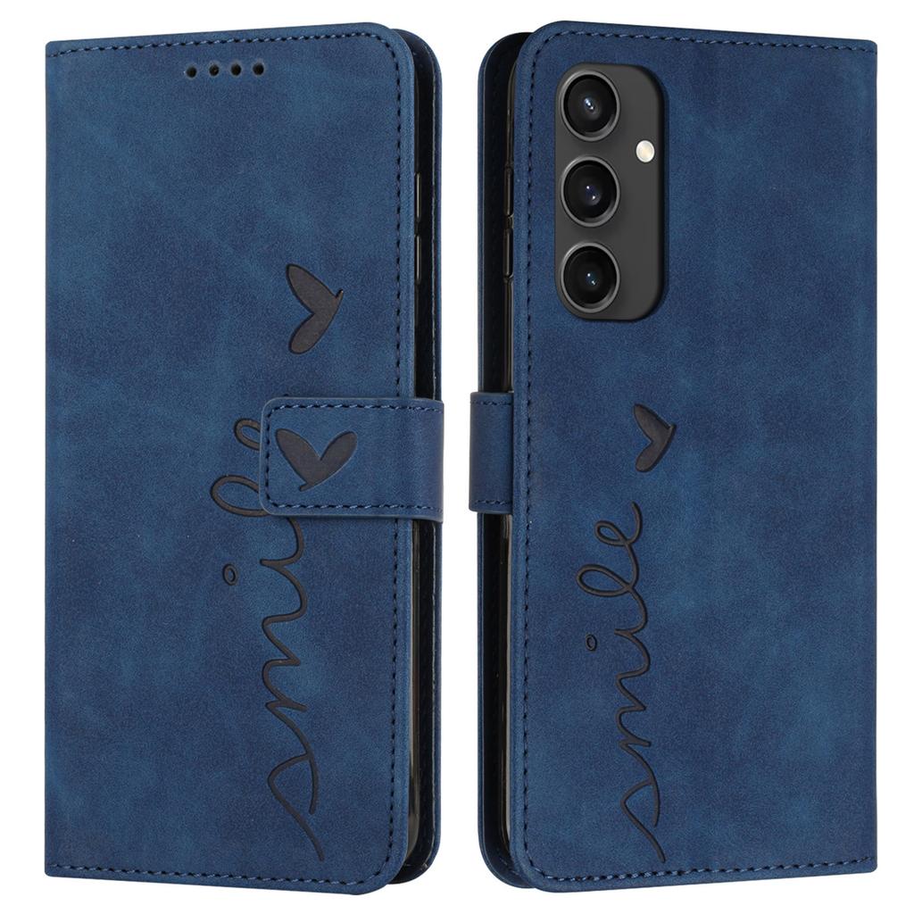 Für Samsung Galaxy S24 FE Hülle Faltständer PU Leder Handyhülle mit Kartenfächern