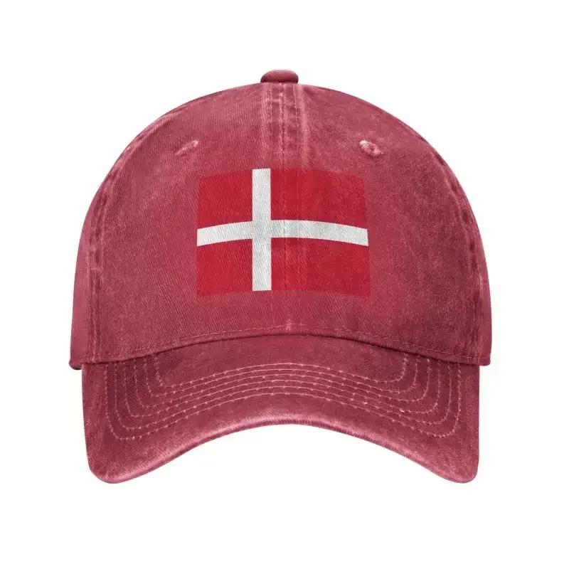 

Custom Punk Unisex Cotton Flag Of Denmark Baseball Cap Adult Adjustable Dad Hat Unisex Women Sports Baseball Cap