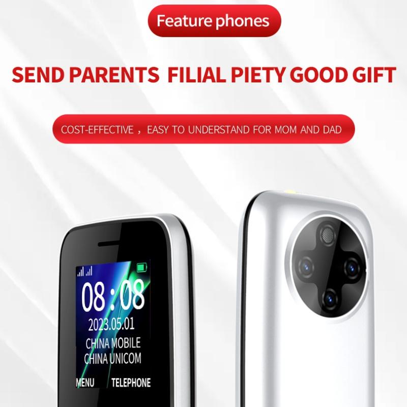 H11 1866 Multifunction Button Phone 2G GSM Students Elderly Mobile Phones Dual SIM Card Feature Phone