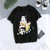 Unisex's T-Shirt Kaus Grafis Anime Demon Slayer Uniseks Tanjirou Kamado Kaus Wanita Kimetsu Kaus Wanito Printed Harajuku T-shirt