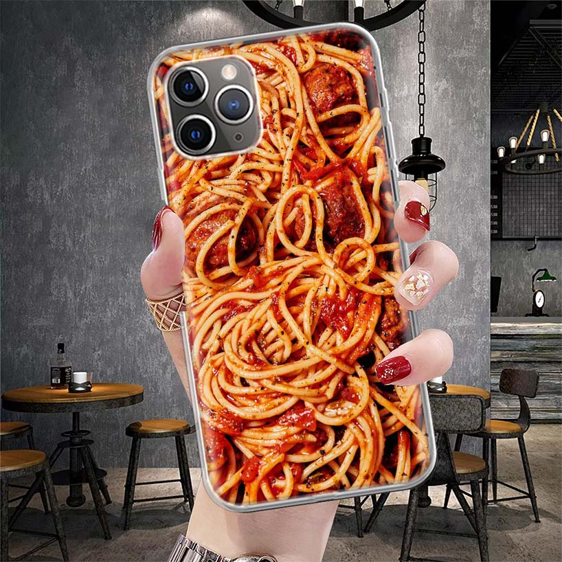 Food Fries Beer Cheese Sushi Cookie Soft Phone Case For IPhone 11 17 Air 16E 16 Pro Max 15 + 14 Plus 13 Mini 12 Apple 7 SE 8 Fun
