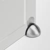 NAIERDI 7 Colors Stainless Steel Rubber Door Stopper Non Punching Sticker Door Holders Catch Floor Mounted Nail-free Door Stops