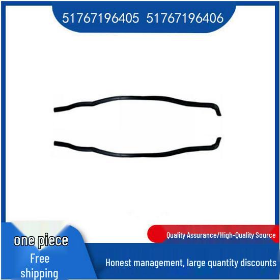 BMW 5 Series F07 GT Rear Door Seal Strip (Part Numbers: 51767196405, 51767196406) Left Rear Door Seal Strip