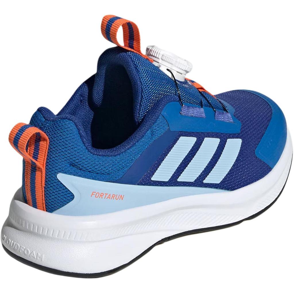 Adidas Fortarun 4.0 Versatile Comfortable Fashion Durable Low-Top Kids Running Shoes Kids Running Shoes Royal-Blue Bright-Blue Air-Force-Blue HP3587