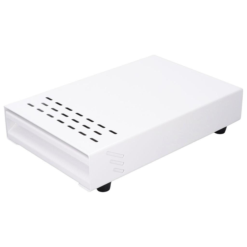 Coffee Knock Box Drawer Stainless Steel Thickened Coffee Residue Powder Box for Household ShopWhite