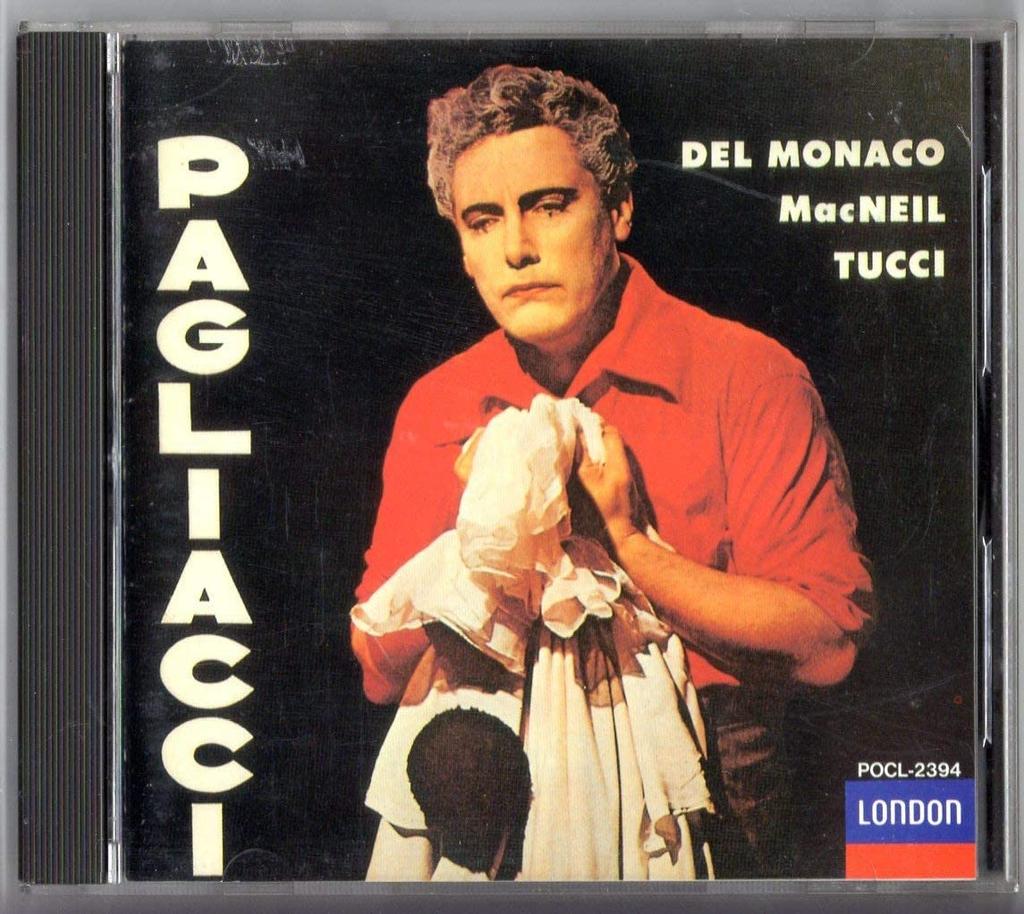 CD MONACO (MARIO DELL), TUCCI (GABRI), - Leoncavallo: Clown  POCL2394 Japan Obi Classical Used