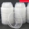 Transparent PP Disposable Plastic Bowls with Lids