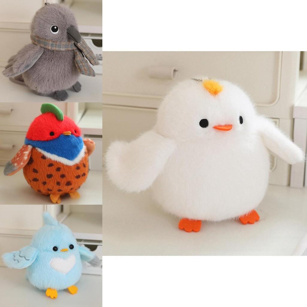 Bird Plush Toy With Magnetic Suckers For Shoulder Decoration And Gifts