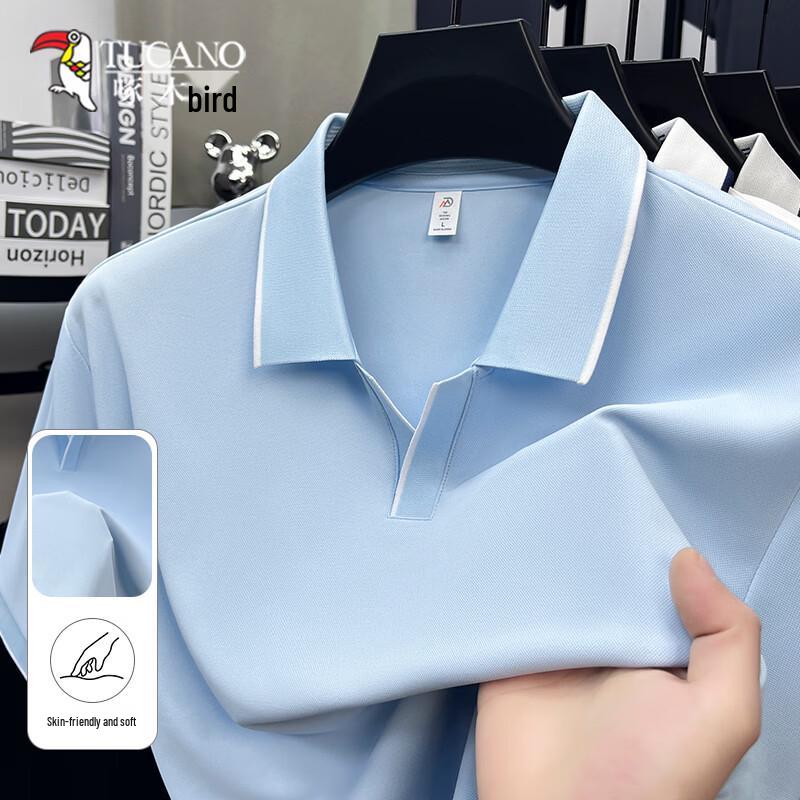 TUCANO Men s Ice Silk Polo Shirt L
