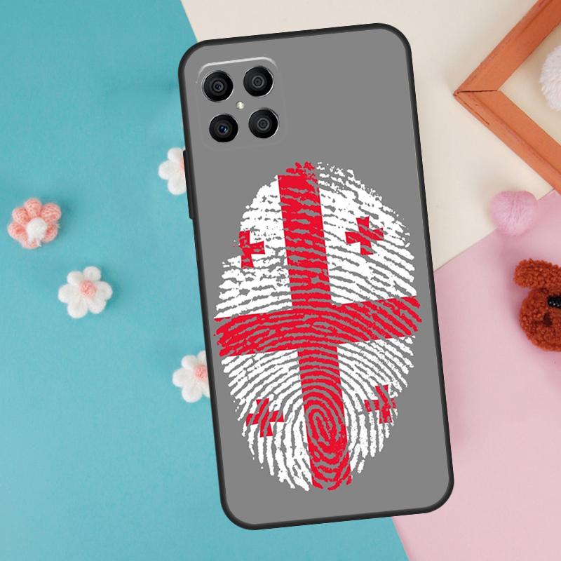 Georgia Flag Case For Honor 200 Pro 50 70 90 X9a X8a X8 X9 X8b X9c X9b Honor Magic 7 5 6 Lite Pro Cover