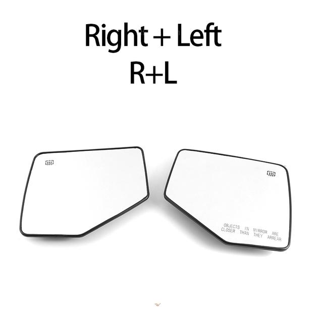 Links Rechts Türseite Beheiztes Außenspiegelglas Rückspiegelplatte für Ford Explorer Mk4 2006-2010 Seitentür Außenspiegelglas
