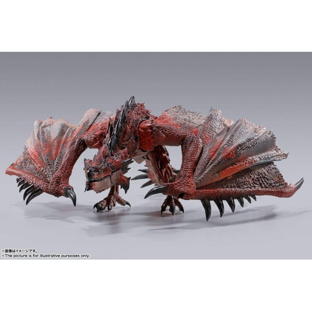 S.H. Monster Arts Monster Hunter World: Iceborne Rioreus Approx. 400mm ABS&PVC Painted Movable Figure